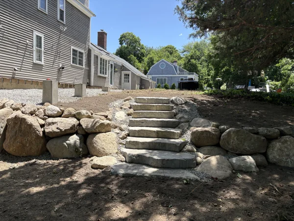 Rock Stonework - MAC Excavation & Landscape Expert rock and stonework landscaping by MAC Excavation & Landscape in South Shore MA